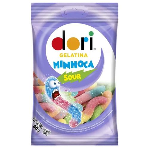 Balas Dori Gelatina Minhoca Acida 60G