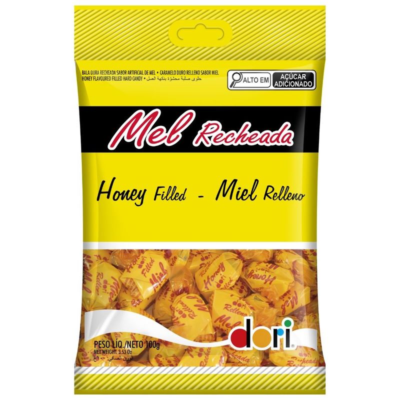 Bala-Dori-Recheada-Mel-150G