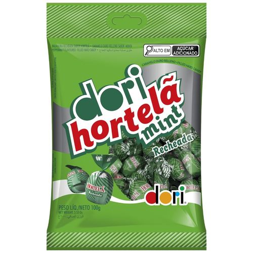 Balas Dori Recheada Hortela 150G