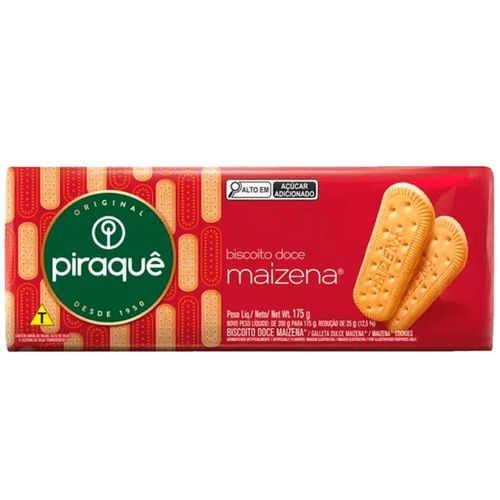 Biscoito Piraque Maizena 175G