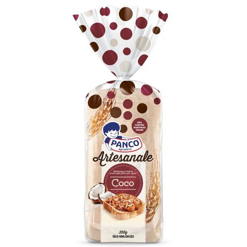 Pao Panco Artesanale Coco 350G