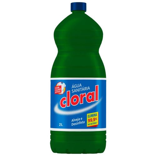 Agua Sanitaria Cloral 2L
