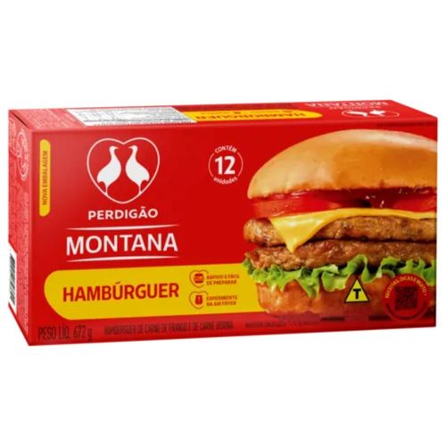 Hamburguer Perdigao Carne 672G