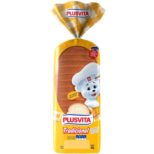 Pao De Forma Plus Vita Tradicional 480G