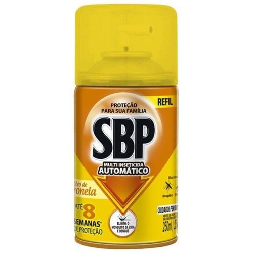 Inseticida SBP Automatico Refil Citronela 250ML