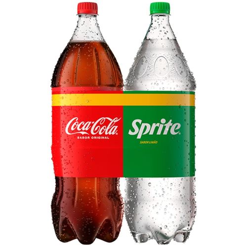 Refrigerante Coca Cola+Sprite Pet C/2