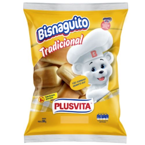 Pao Bisnaguinha Plus Vita Tradicional 300G