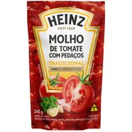 Molho de Tomate Heinz Tradicional Sache 240G