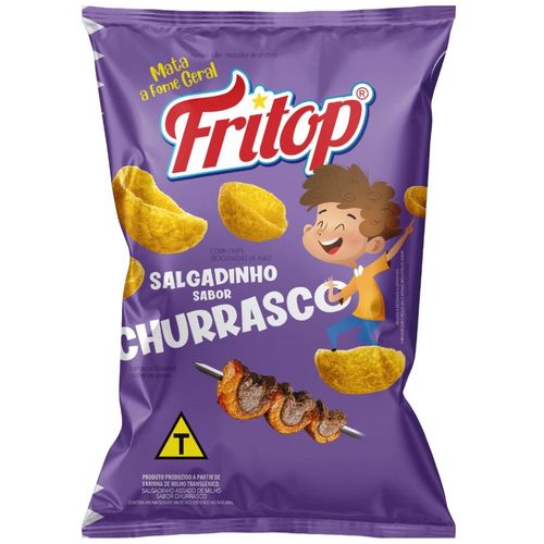 Salgadinho Fritop Churrasco 100G