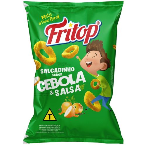 Salgadinho Fritop Cebola 100G
