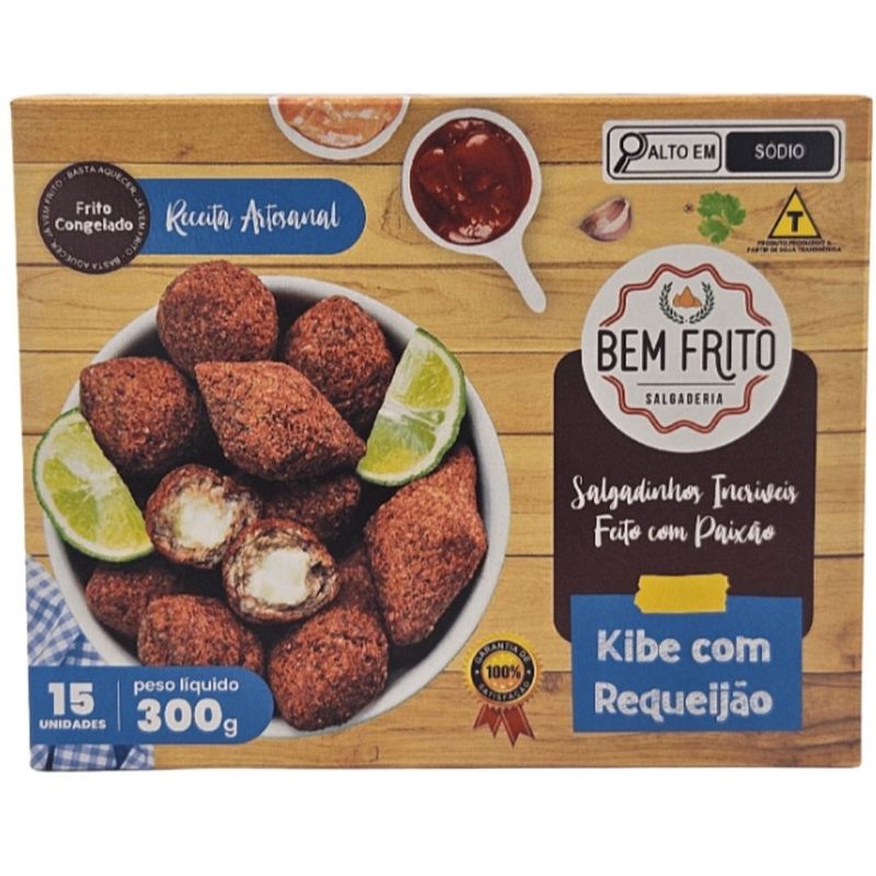 Salgado-Congelado-Bem-Frito-Kibe-com-Requeijao-300G