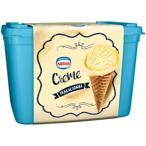 Sorvete Nestle Tradicional Creme 1,5L
