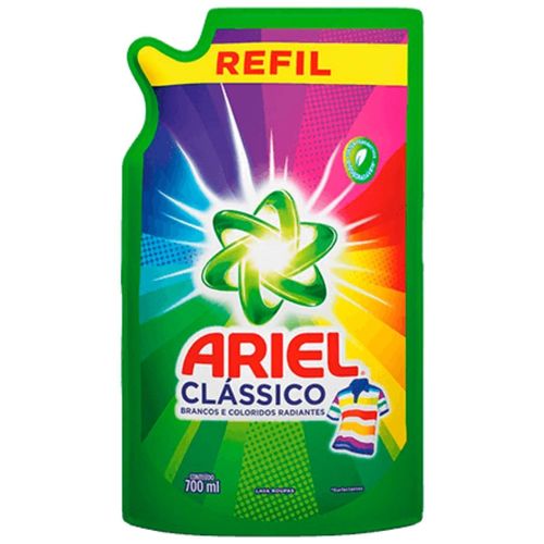 Lava Roupas Ariel Liquido Classico 700ML