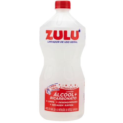 Alcool Zulu com Bicarbonato 1L