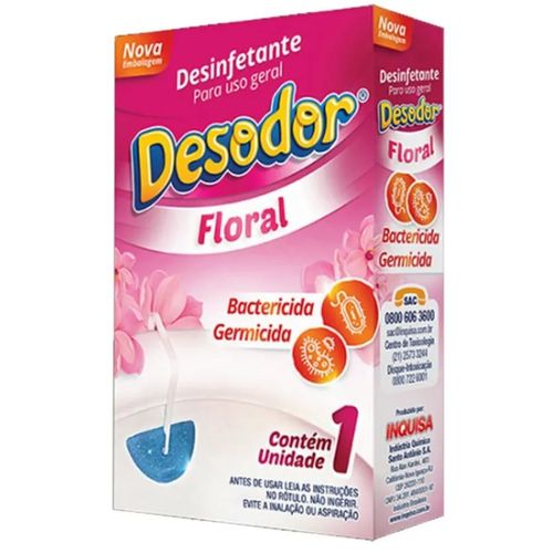 Desinfetante Sanitario Desodor Floral 40G