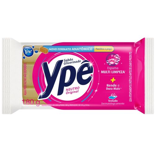 Sabao Ype Neutro Pacote 180G AV