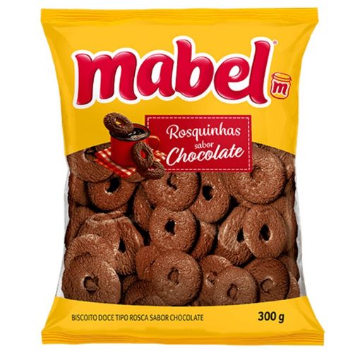 Biscoito Mabel Rosca Chocolate 300G