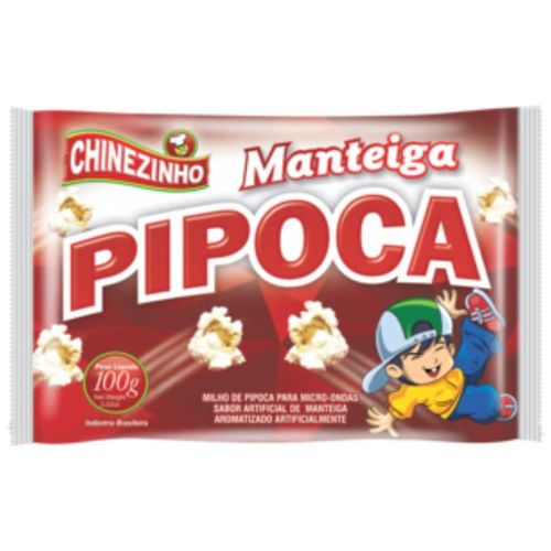 Pipoca Micro-Ondas Chinezinho Manteiga 100G