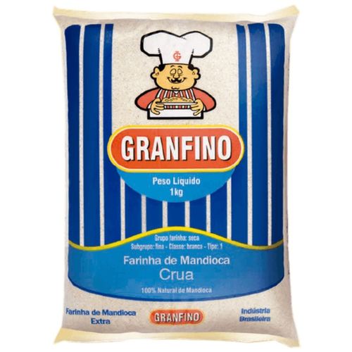 Farinha Mandioca Granfino Crua 500G