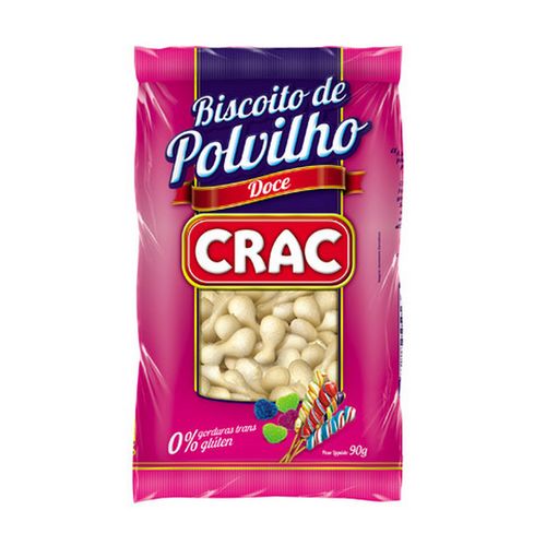Biscoito Polvilho Crac Doce 80G