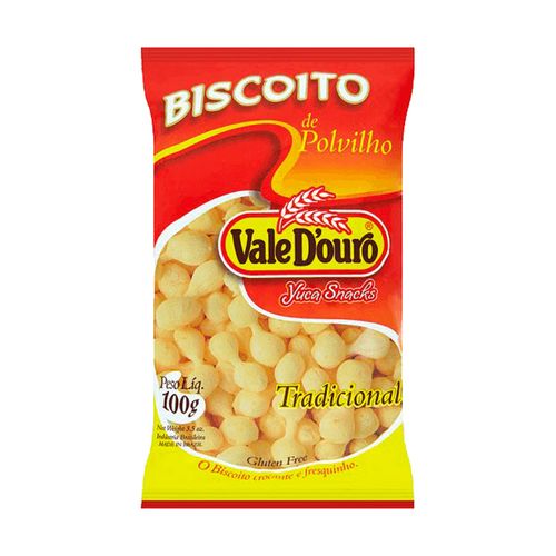 Biscoito Polvilho Vale D Ouro Tradicional 100G