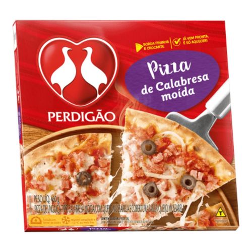 Pizza Perdigao Calabresa 460G