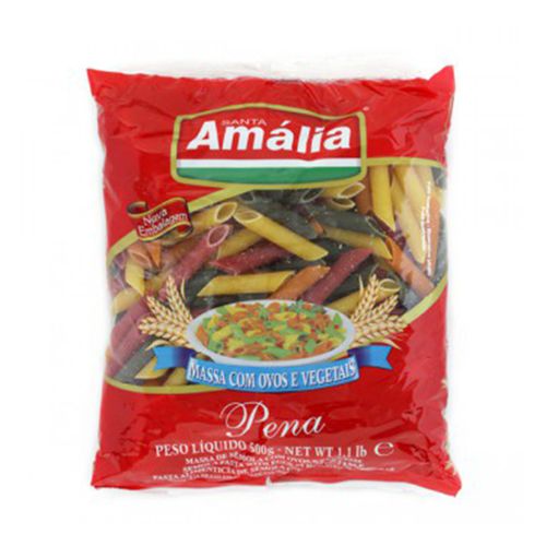 Macarrao Santa Amalia Ovos Tetra Pena 500G