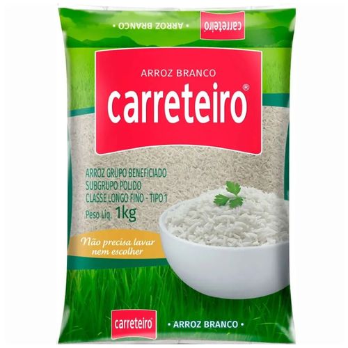 Arroz Carreteiro Branco 1KG