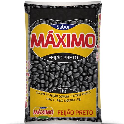 Feijao Preto Maximo 1KG