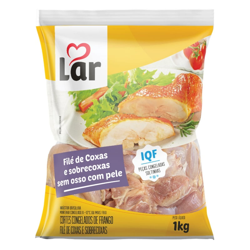 File Coxa/Sobrecoxa Frango Lar IQF 700G