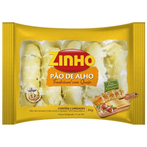Pao De Alho Zinho Tradicional 300G