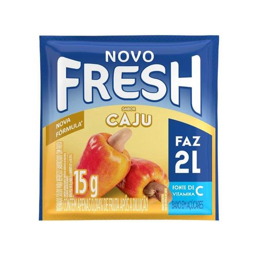 Refresco Em Po Fresh Caju 15G