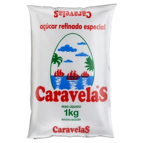 Acucar Refinado Caravelas 1KG