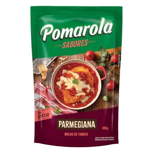 Molho De Tomate Pomarola Parmegiana Sache 300G