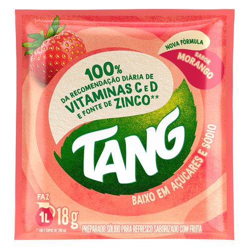 Refresco Em Po Tang Morango 25G