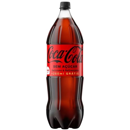Refrigerante Coca Cola Zero Promo Pet 2+250ML